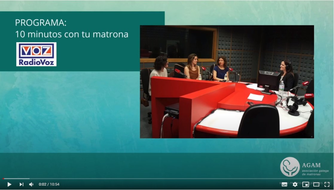 Videoconsello da Asociación Galega de Matronas: Inicio á lactación materna